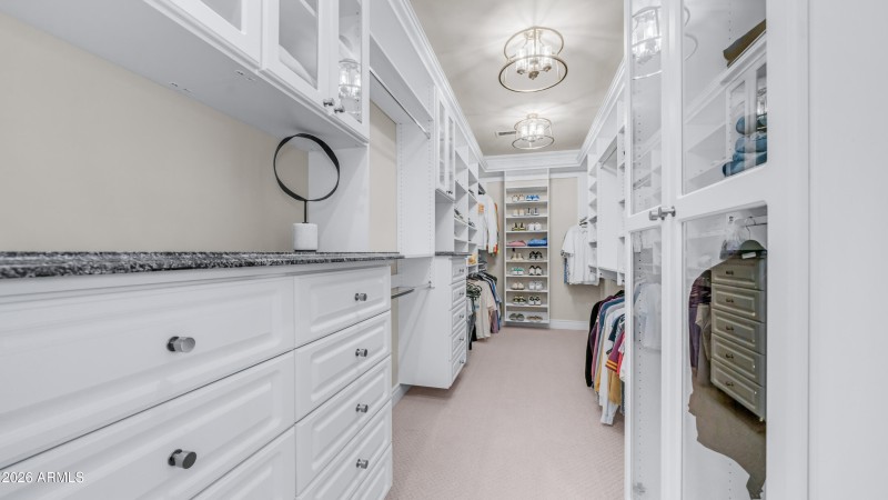 Oversized Master Custom Closet