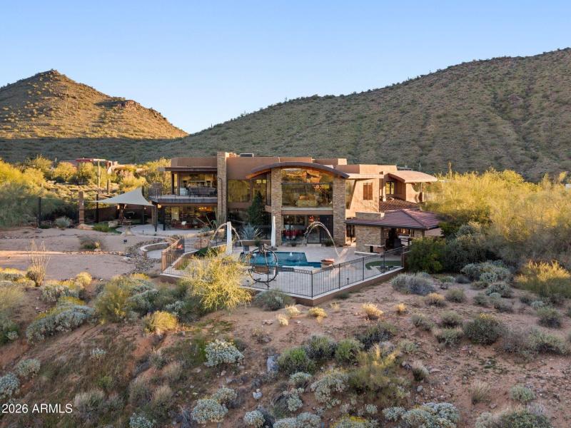 106_Rear Exterior Sunset