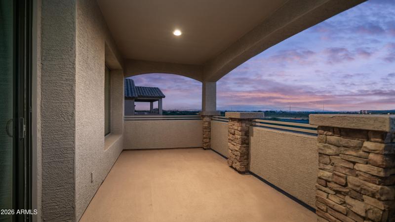 Sunset Views from Balcony