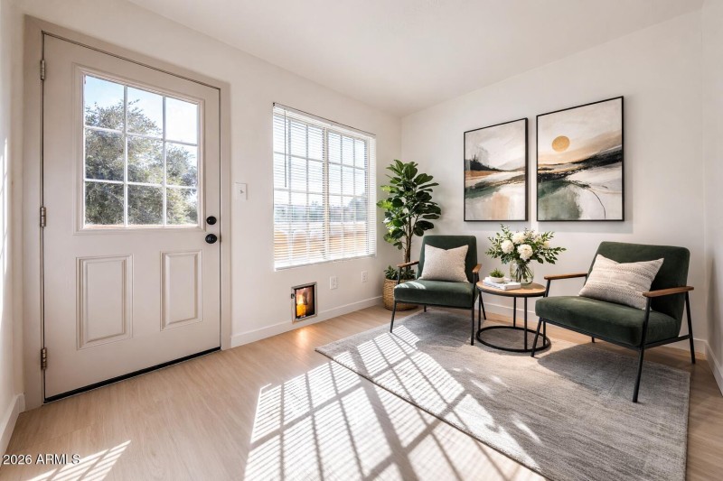 Ai generated furniture sitting room