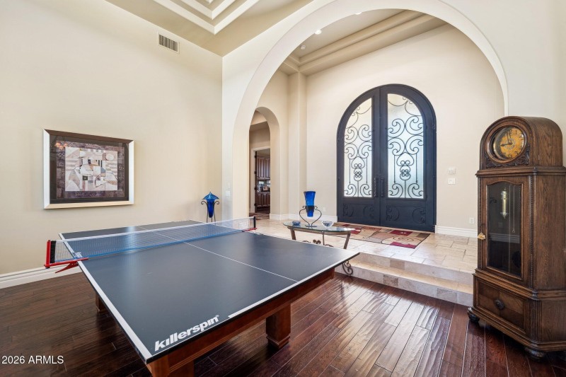 Formal Living View to East Side of home