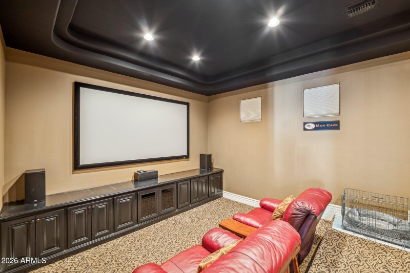 Theatre Room by Bar