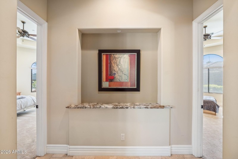 Hall to Guest Bedrooms #1 & #2