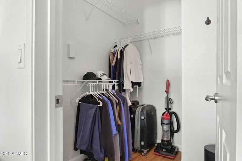 Master closet