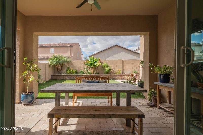Covered Patio/Backyard