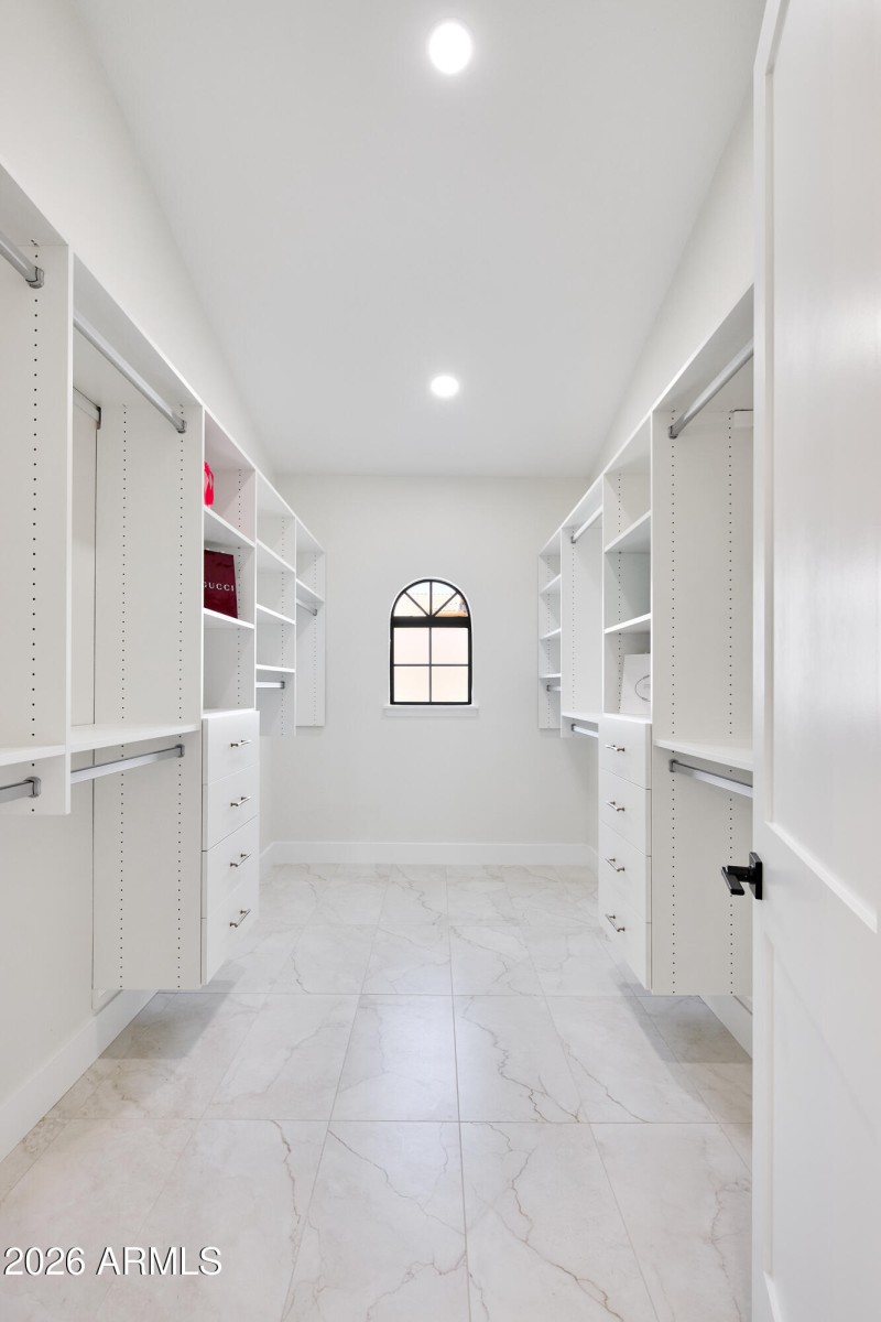 Primary walk-in Closet