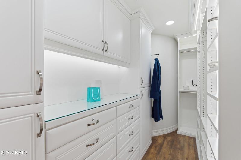 Primary Walk in Closet