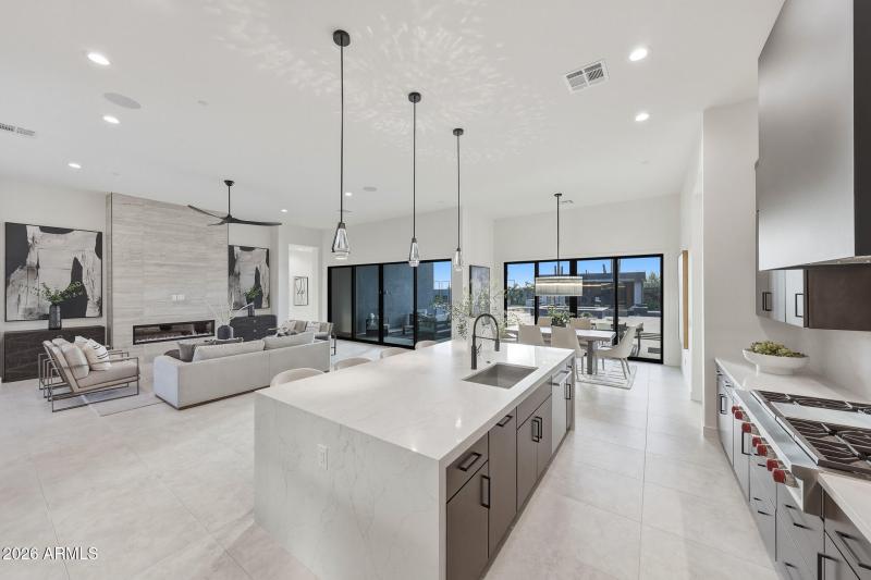 B (09) Model Kitchen Great Room