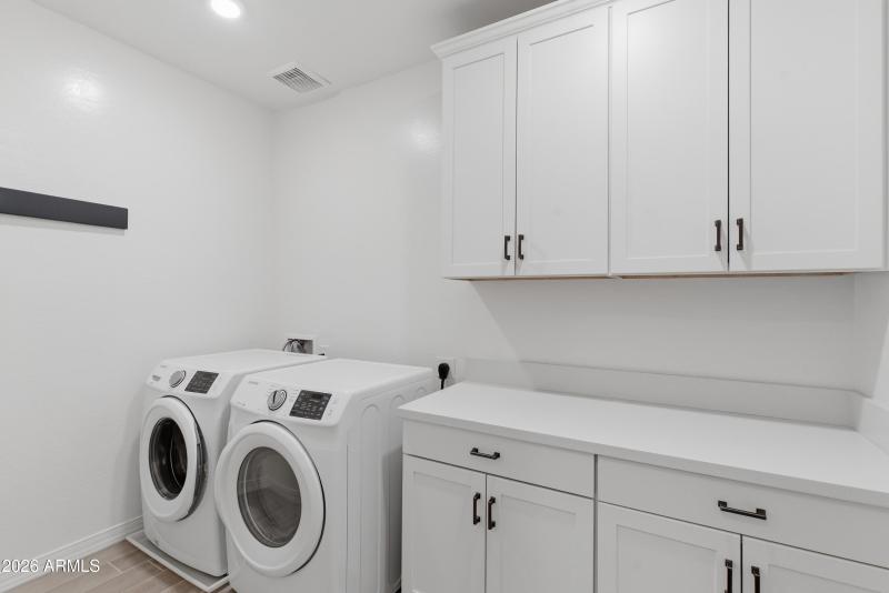 INSIDE LAUNDRY & STORAGE