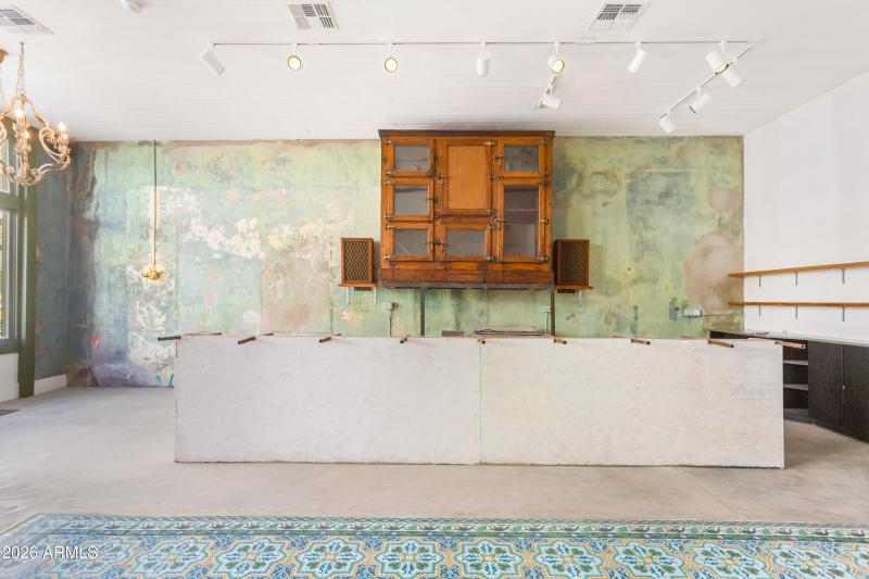 Antique Ice box , Bar Area