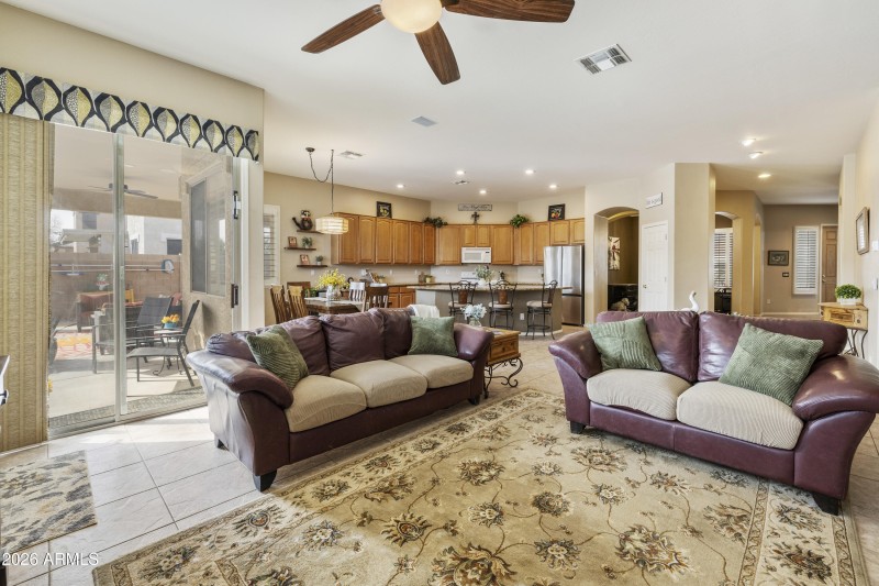 Open, flowing layout