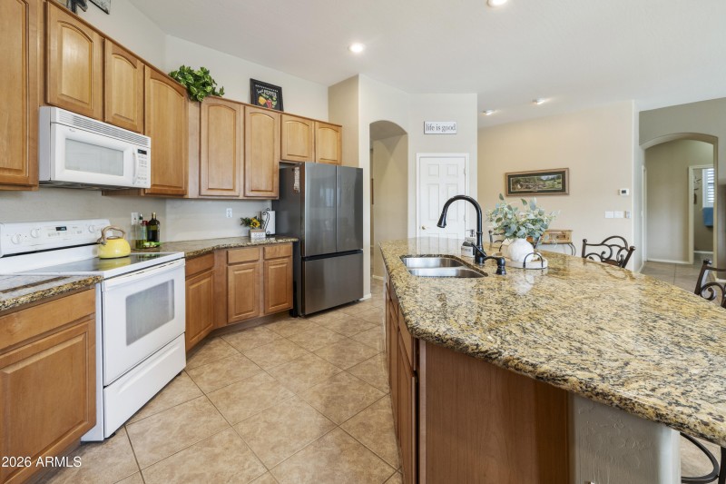 Granite countertops
