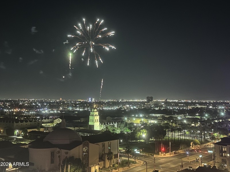 4th of July from balcony