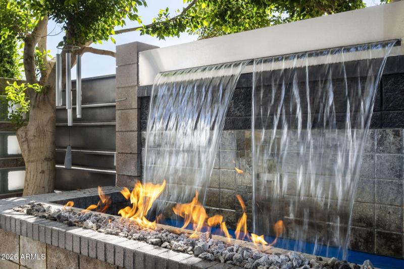 Fire & Water Feature