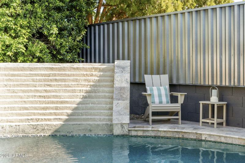 Block & Steel Fencing for Privacy