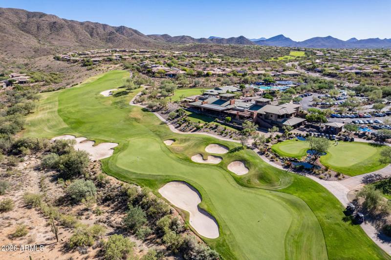 Community Golf Aerial View