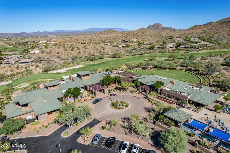 Community Clubhouse Aerial View