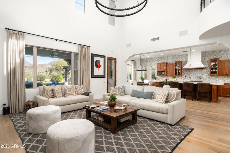 Great Room Open to Kitchen