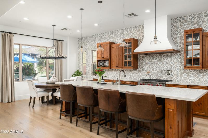 Spacious Kitchen w/Island Seating