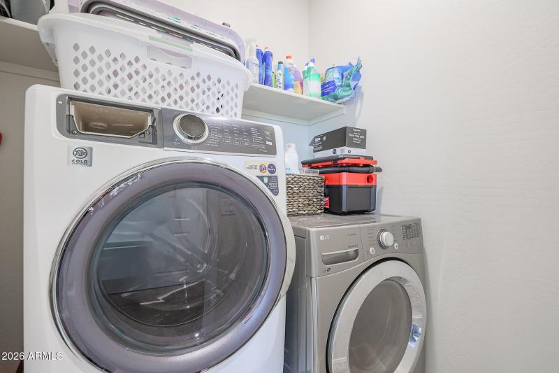 Inside Laundry Room