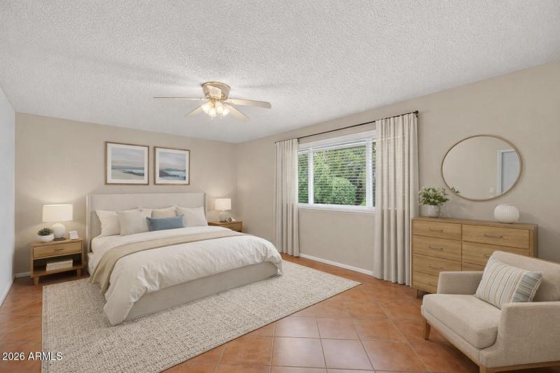 10850 W Deanne Virtually Staged bedroom