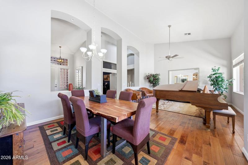 Living Room & Dining Room