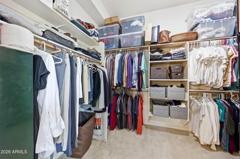 Large walk-in-closet