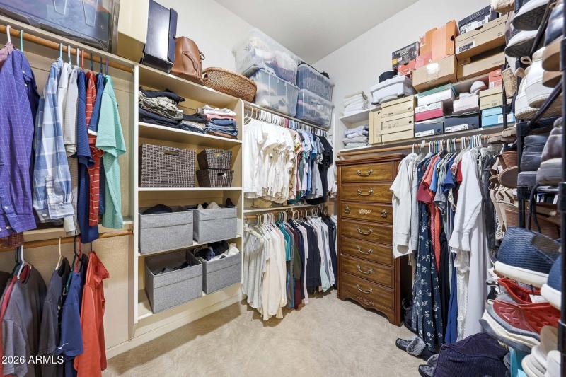 Large walk-in-closet