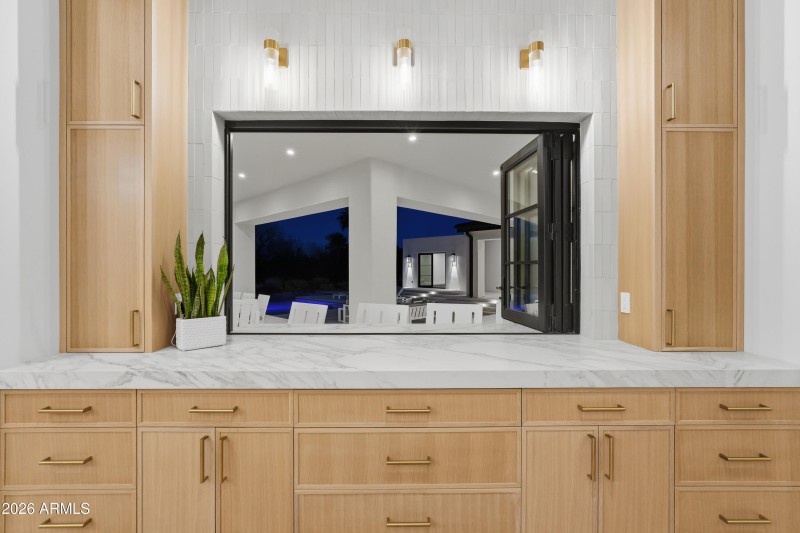 Pass-thru Kitchen Window