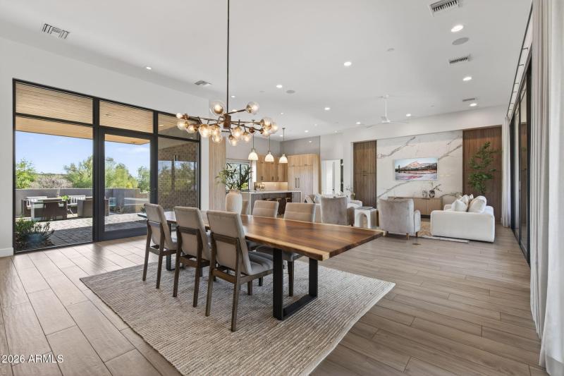 Dining to Living & Kitchen