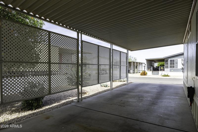 450 W Sunwest Dr Lot 190 - Carport View