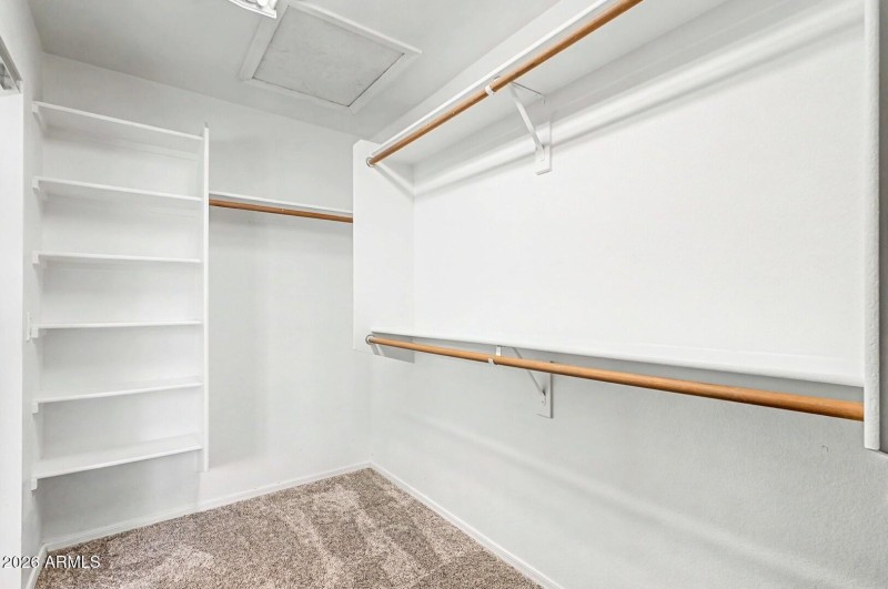 Primary Walk-In Closet