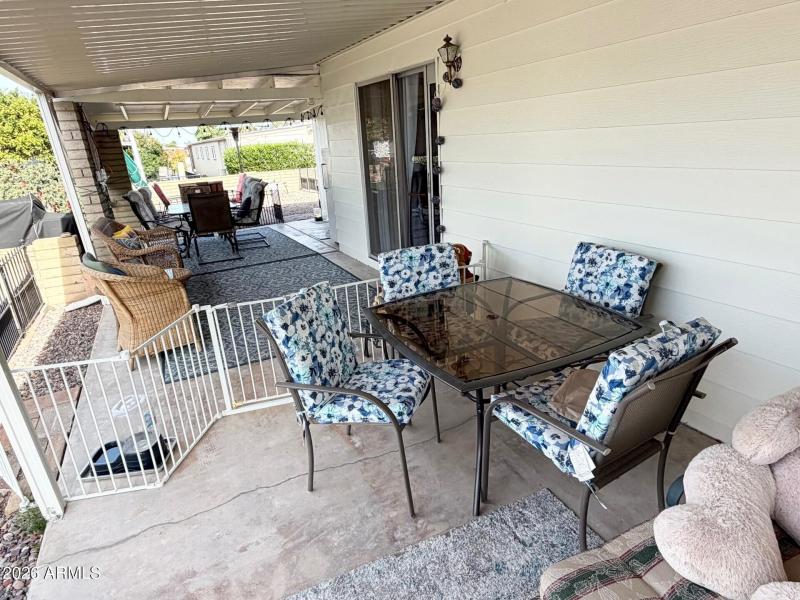 Large Covered Patio