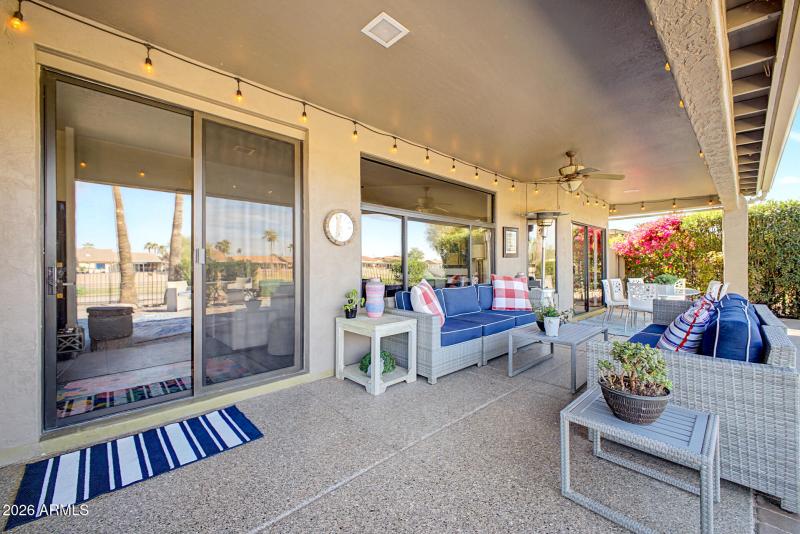 32 North-Facing Covered Patio