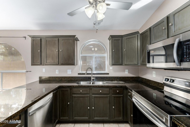 stainless appliances