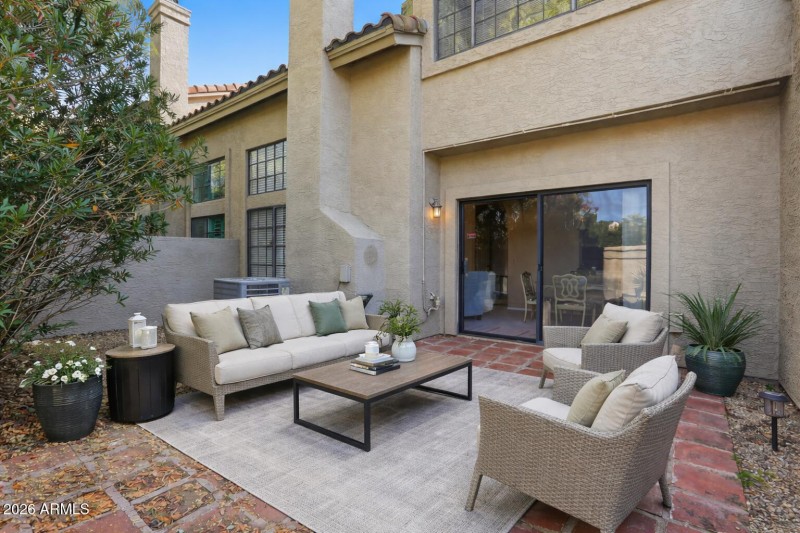 Virtually Staged Patio