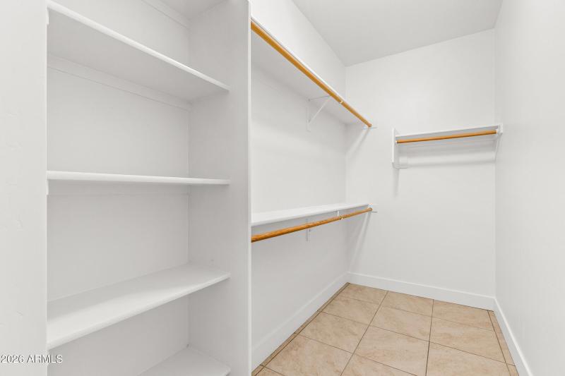 Primary Bedroom - Walk-in Closet