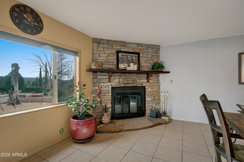 Living Room Fire Place