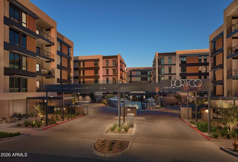 Entrance into Portico