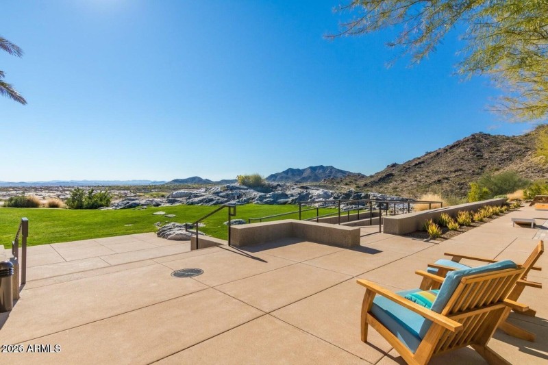 The Vic Patio overlooking Verrado