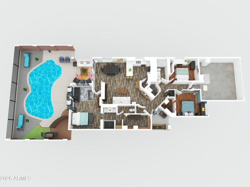 Heidi Floor Plan 3D