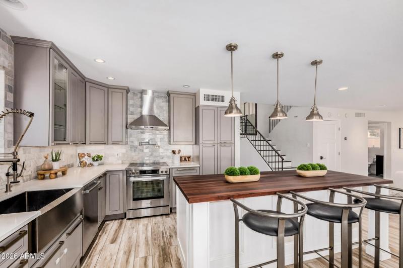 Beautiful Butcher Block Island