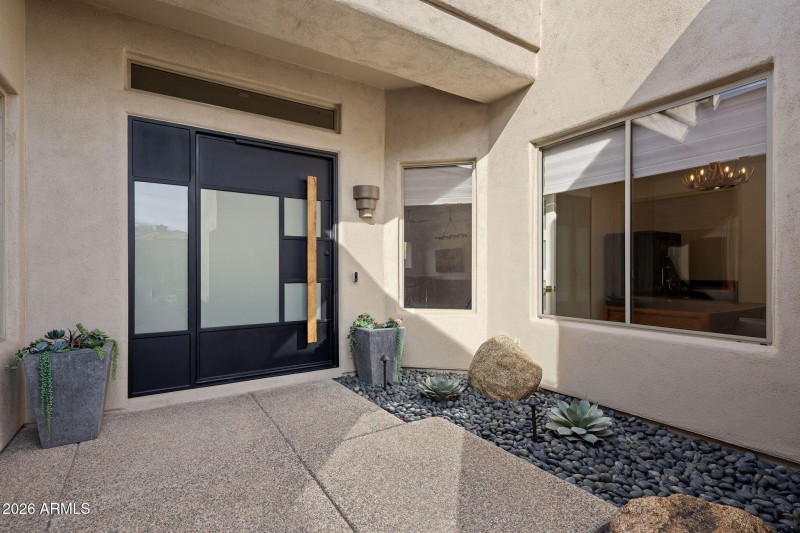 Custom Iron Front Door