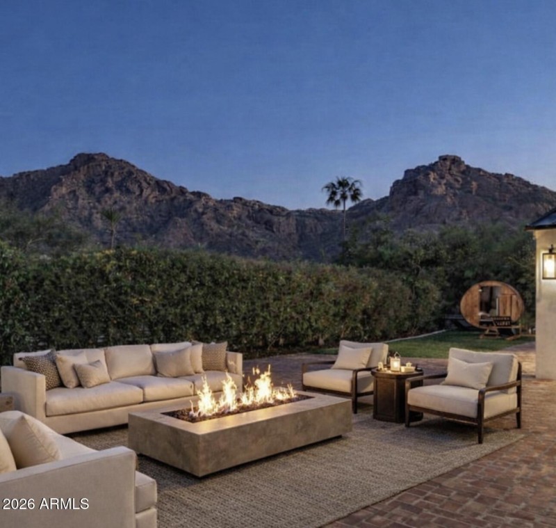 Camelback View from Backyard