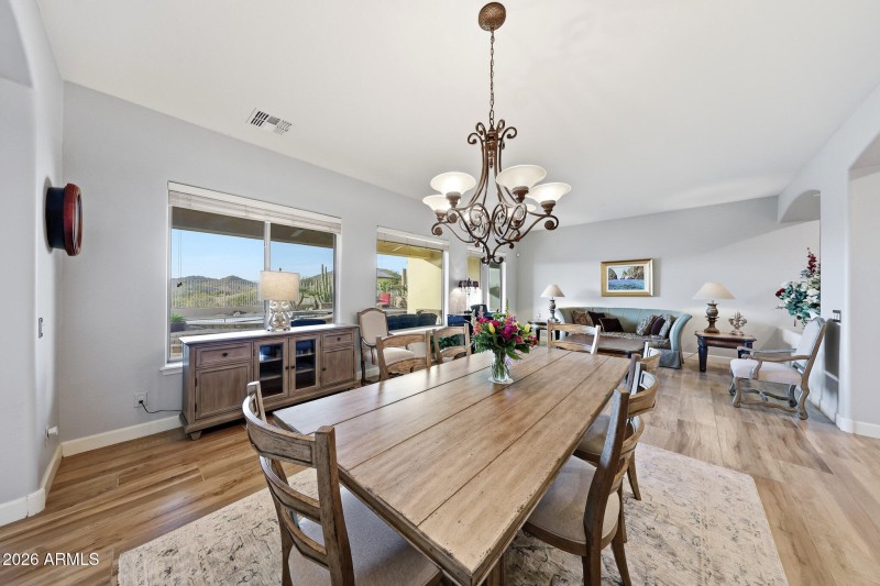 Dining Room and Living Room