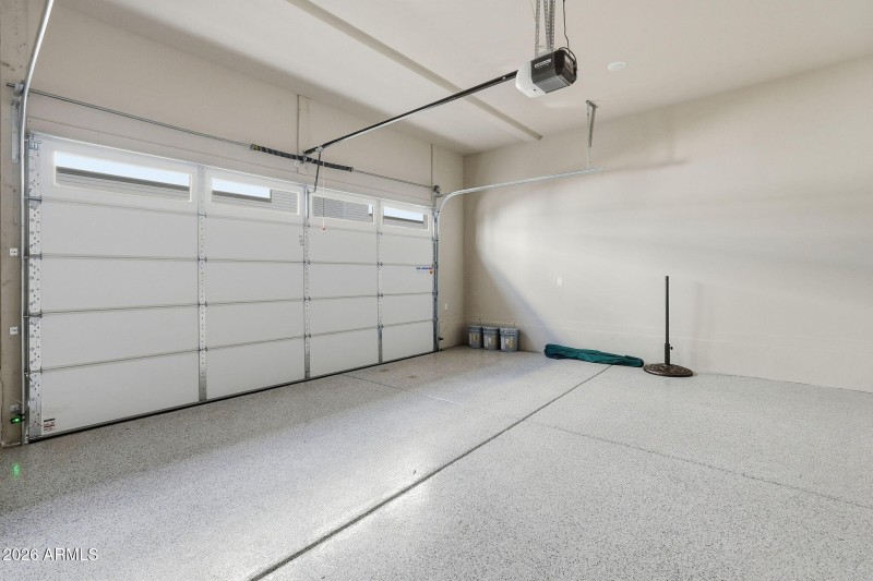 Private 2 car garage