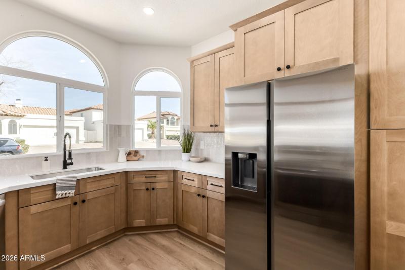 Build in Fridge and Pantry Cabinet