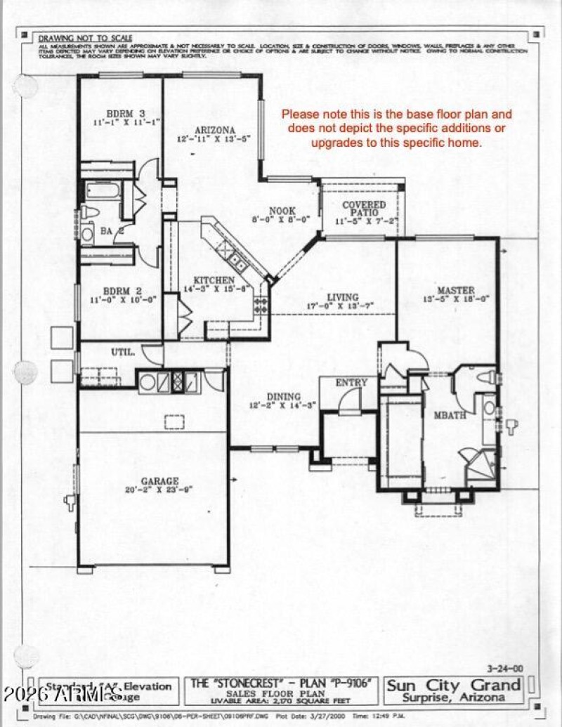 Stonecrest Floor Plan