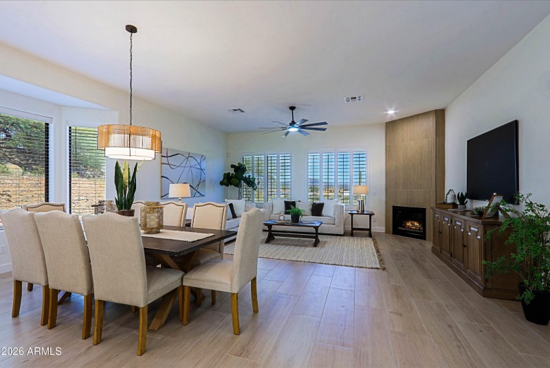 Dining and Family Room