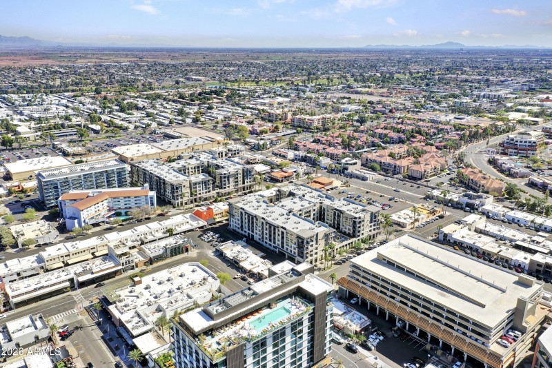 Looking east from Old Town Scottsdale